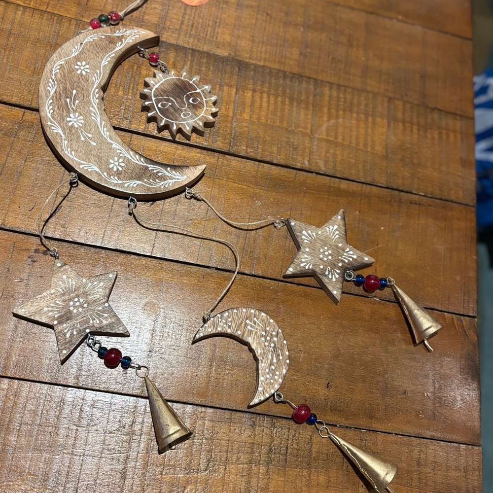 Wood Eclectic Style Windchime | NWT